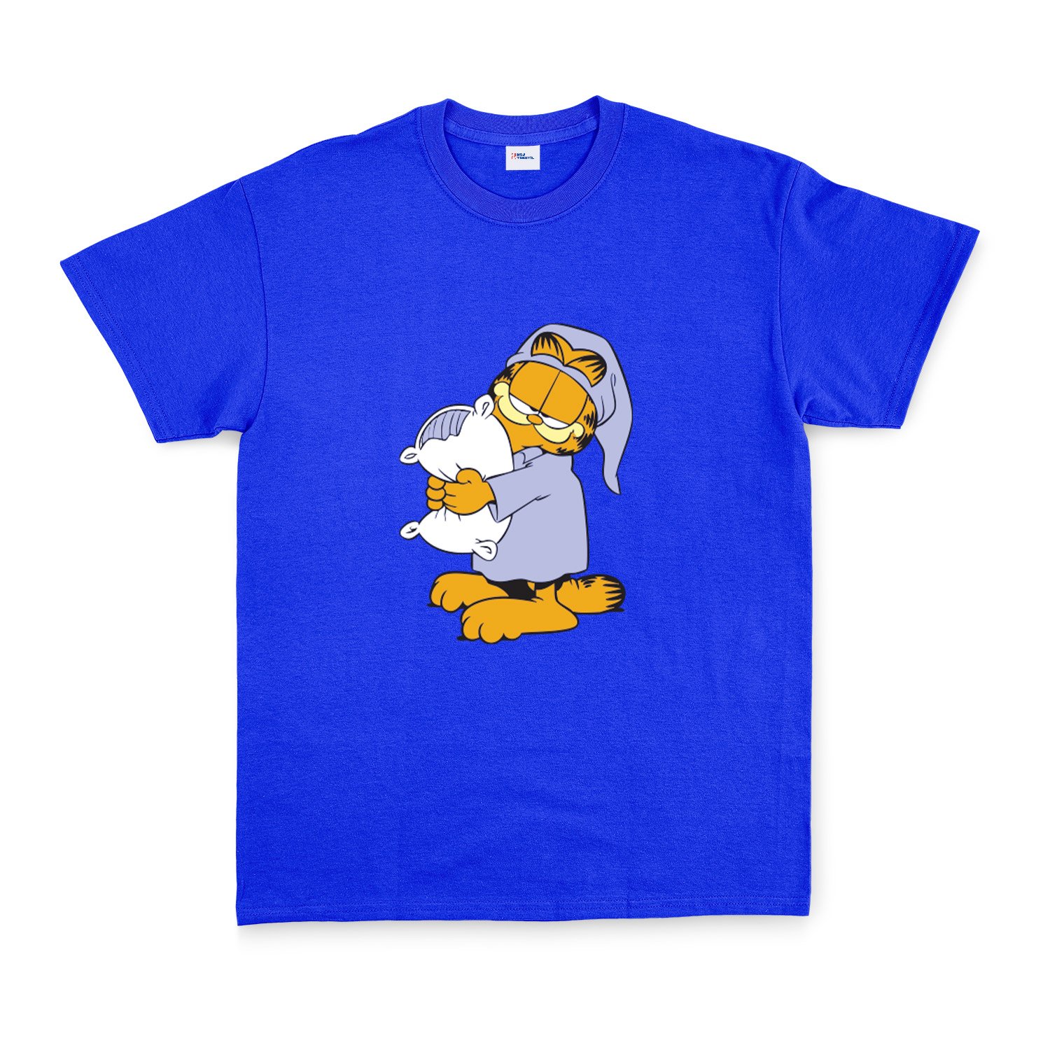 Garfield Tişört M - Mavi