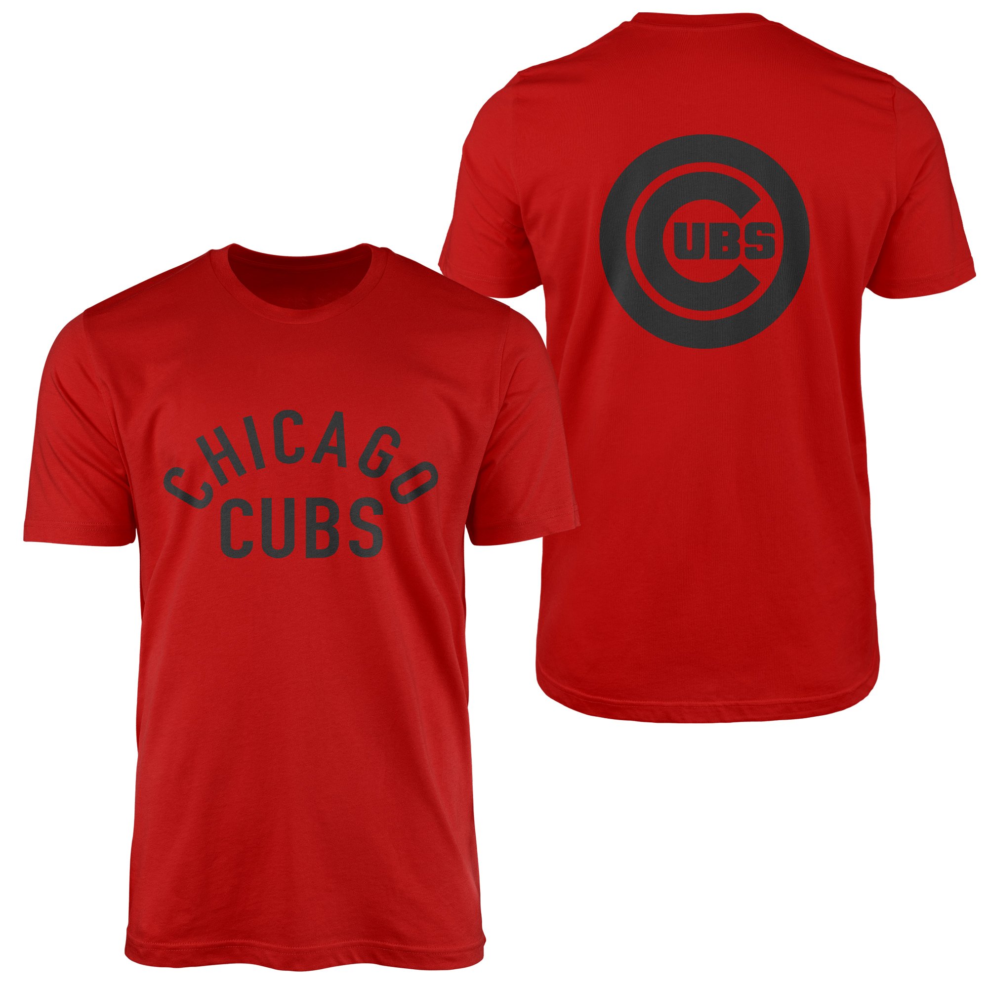 Chicago Cubs Muted Tişört M - Kırmızı