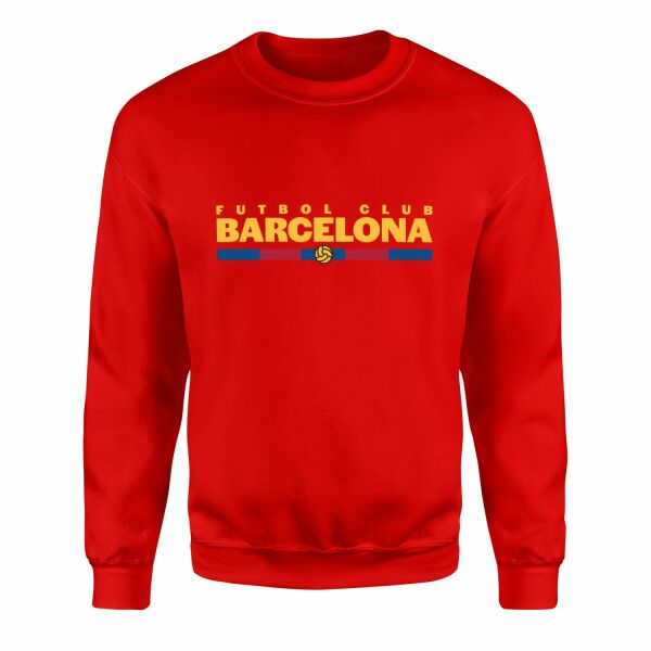 Futbol Club Barcelona Sweatshirt XL - Kırmızı