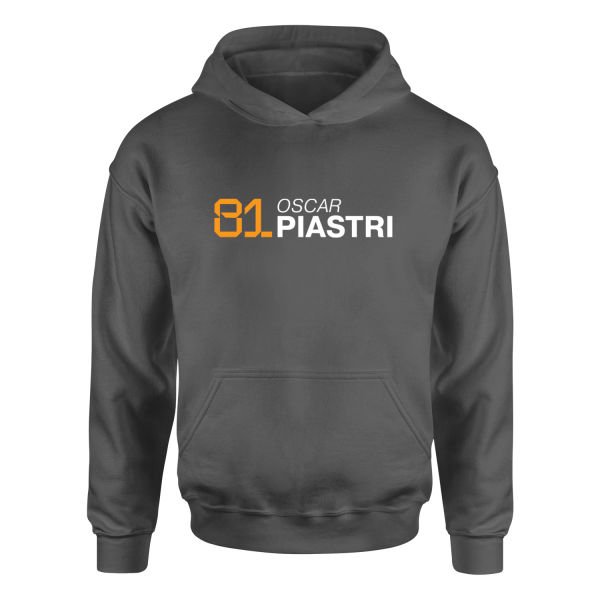 Oscar Piastri 81 Hoodie S - Füme