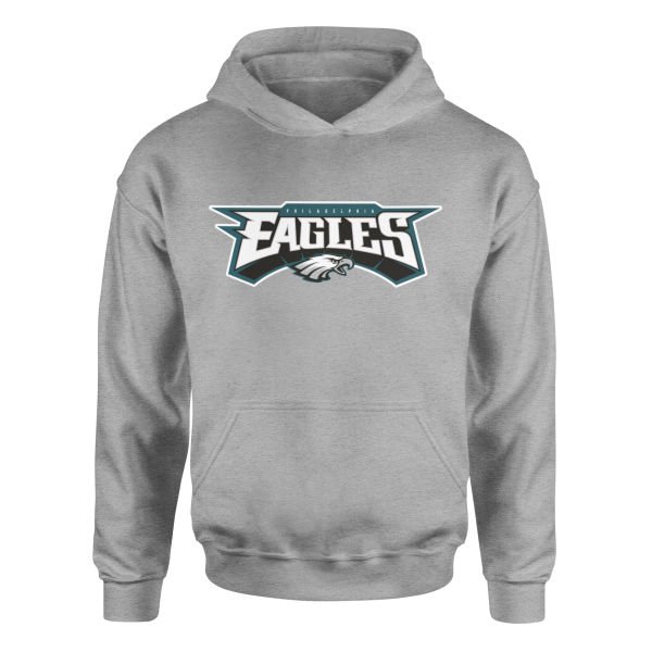 Philadelphia Eagles WL Hoodie M - Gri
