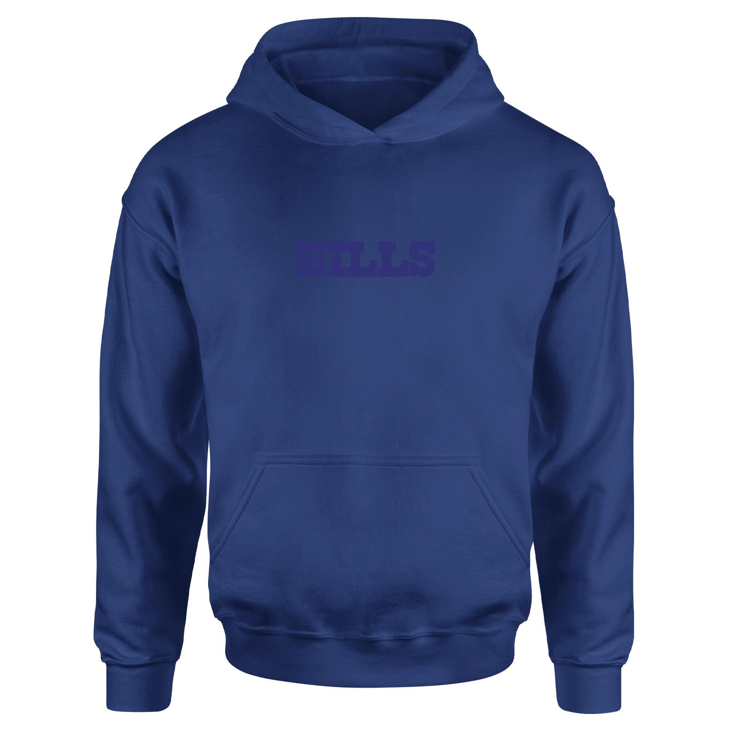 BUF BILLS Iconic Hoodie XXL - İndigo Mavisi