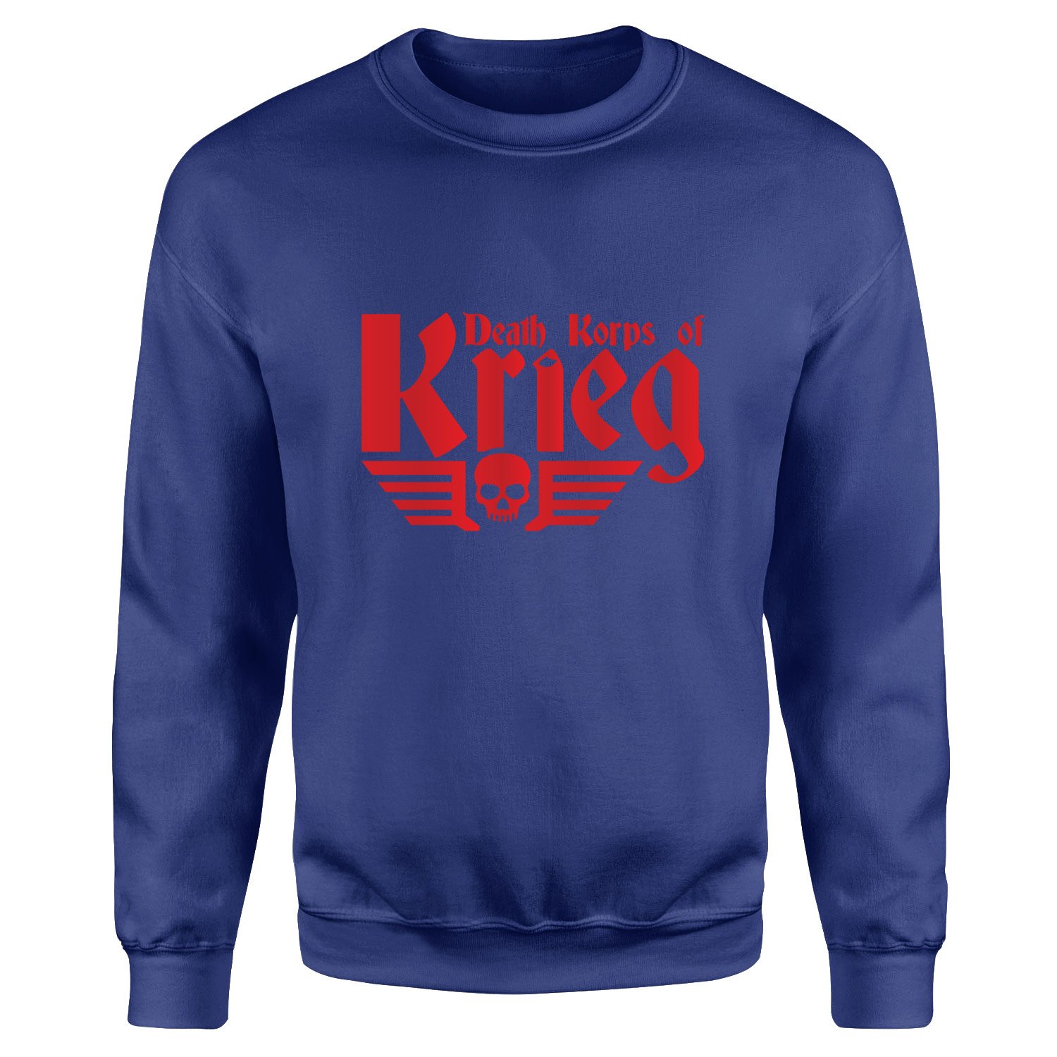 Death Korps of Krieg Sweatshirt S - İndigo Mavisi