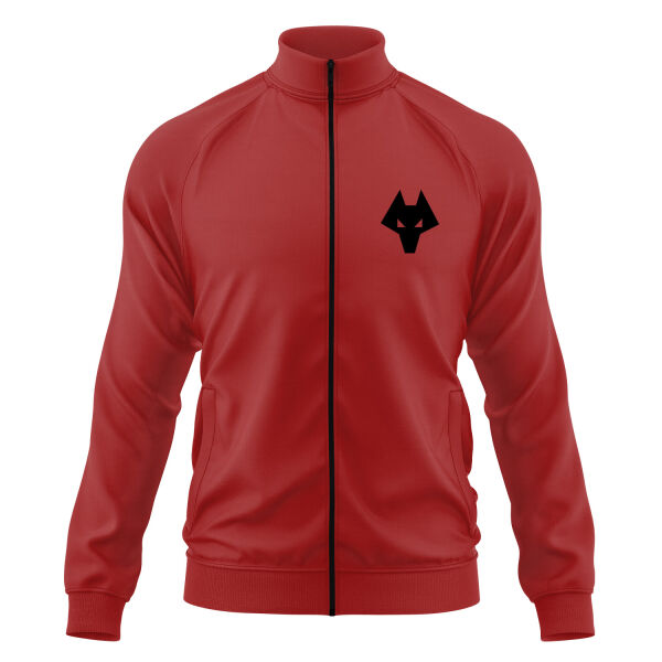 Wolverhampton Icon B Fermuarlı Sweatshirt L - Kırmızı