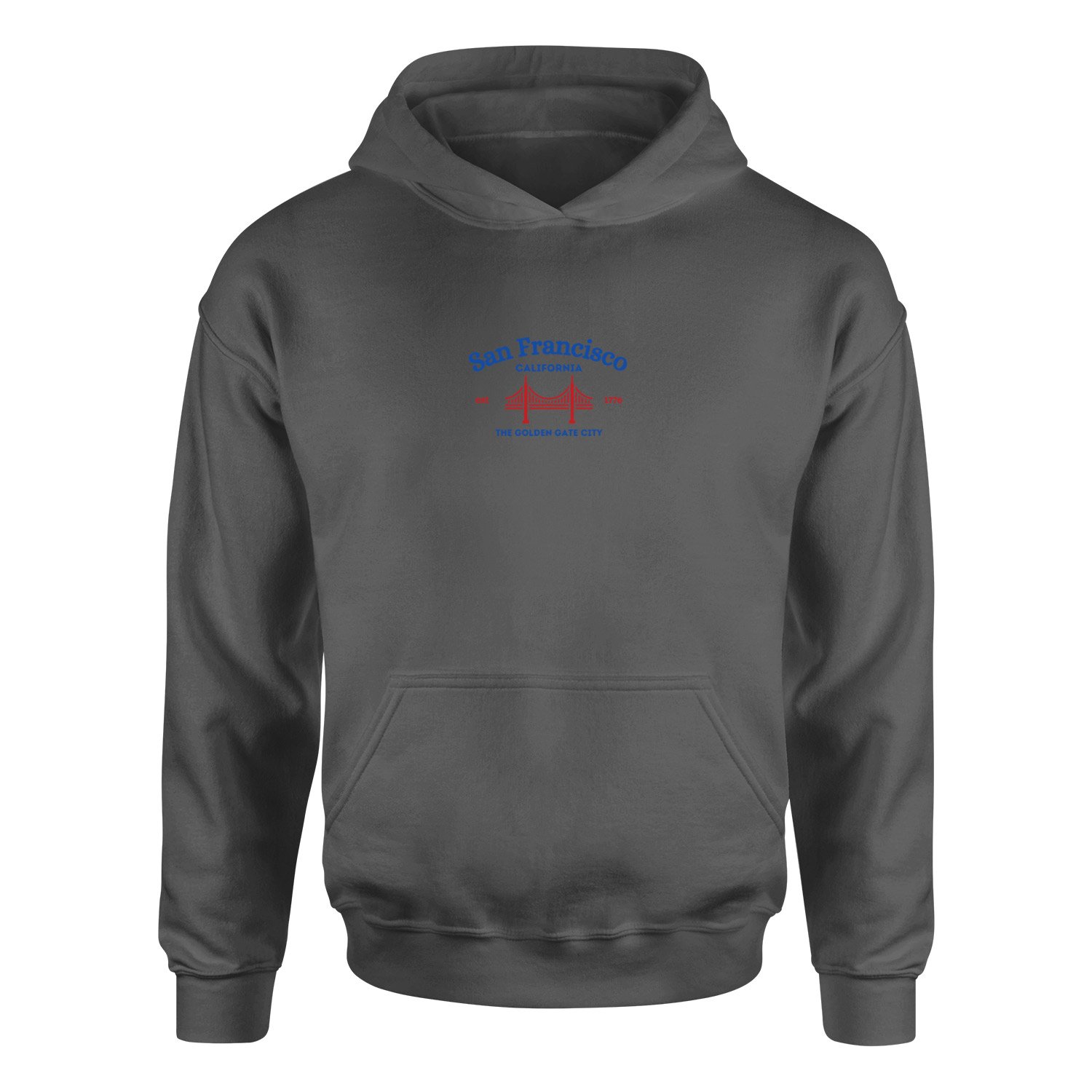 San Francisco, California Hoodie XXL - Füme