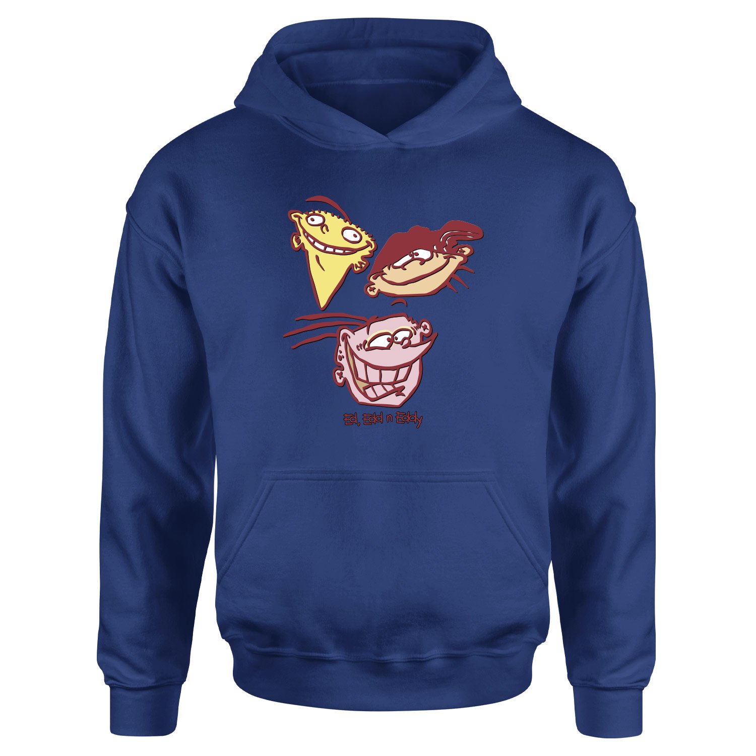 Ed, Edd n Eddy Hoodie XXL - İndigo Mavisi