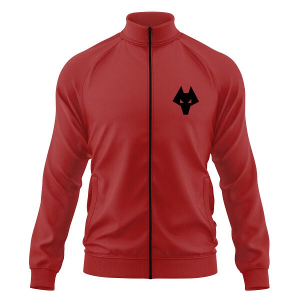 Wolverhampton Icon B Fermuarlı Sweatshirt XL - Kırmızı