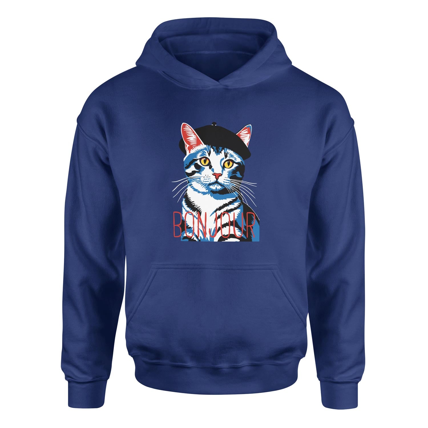 Bonjour Hoodie XL - İndigo Mavisi