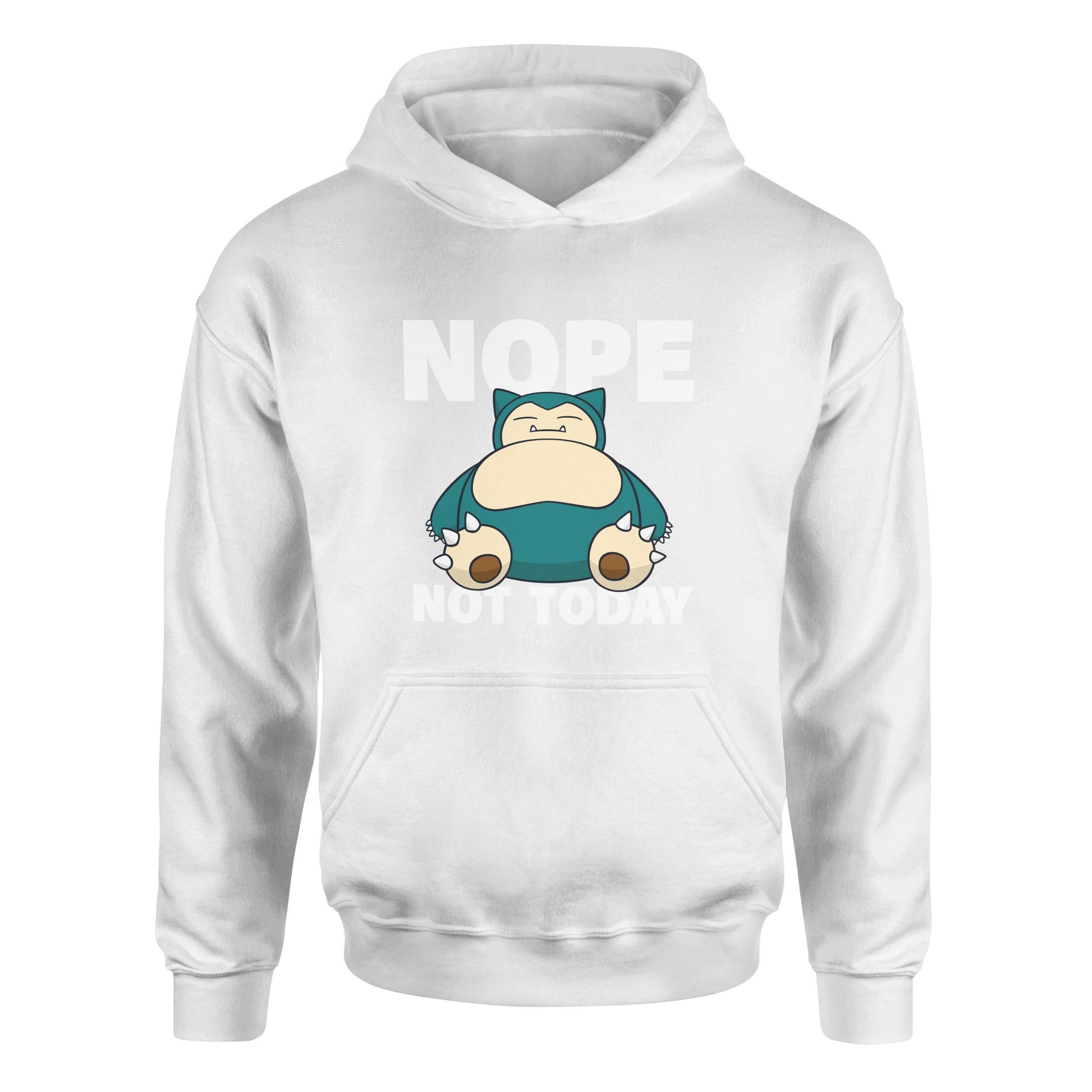 Snorlax Nope Not Today Hoodie