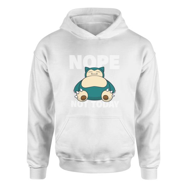 Snorlax Nope Not Today Hoodie