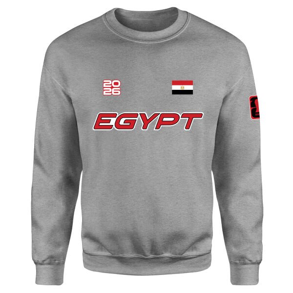 Mısır 2026 Sweatshirt S - Gri