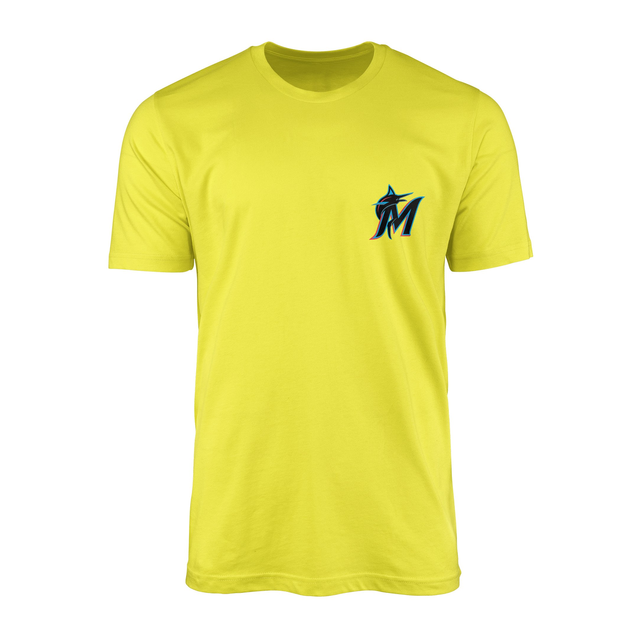 Miami Marlins Tişört XL - Sarı