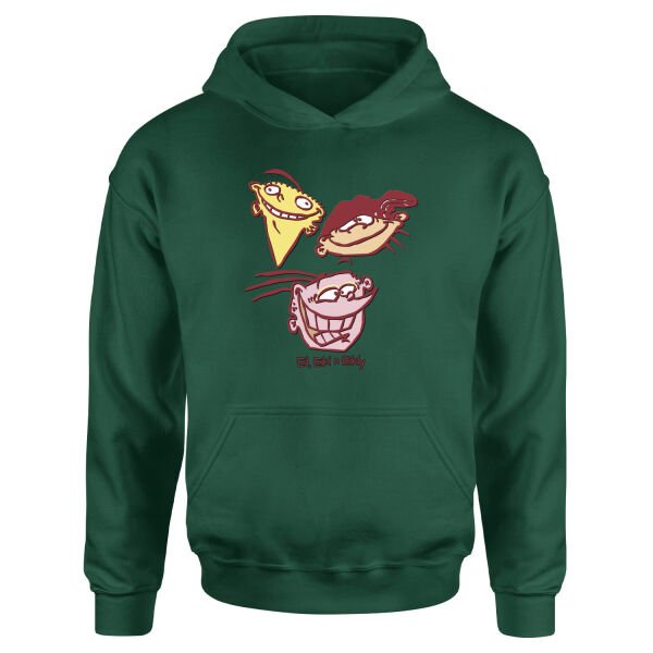 Ed, Edd n Eddy Hoodie M - Nefti Yeşili