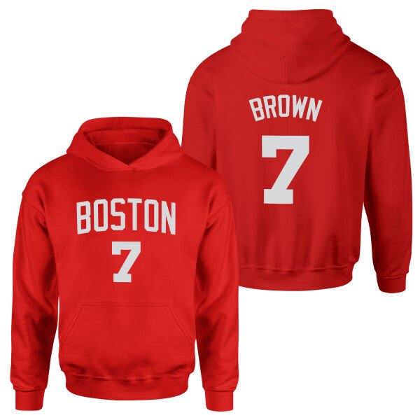 Jaylen Brown 24/25 Forma Hoodie L - Kırmızı