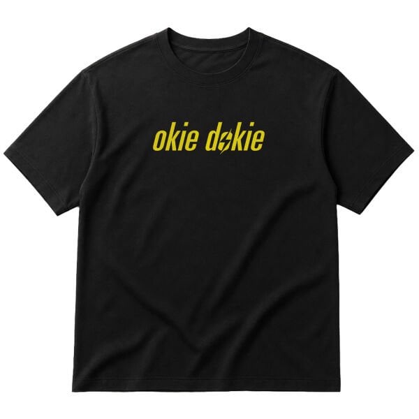 okie dokie | Fallout Oversize Tişört