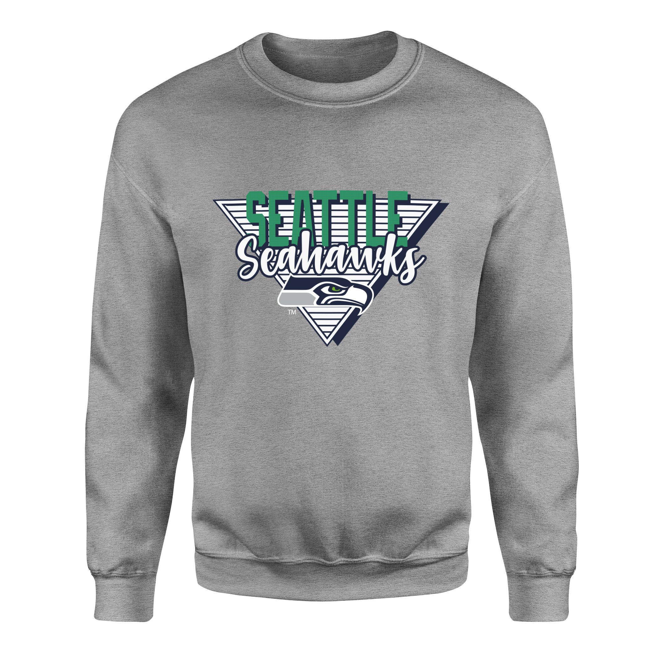 Seattle Seahawks V Sweatshirt S - Gri