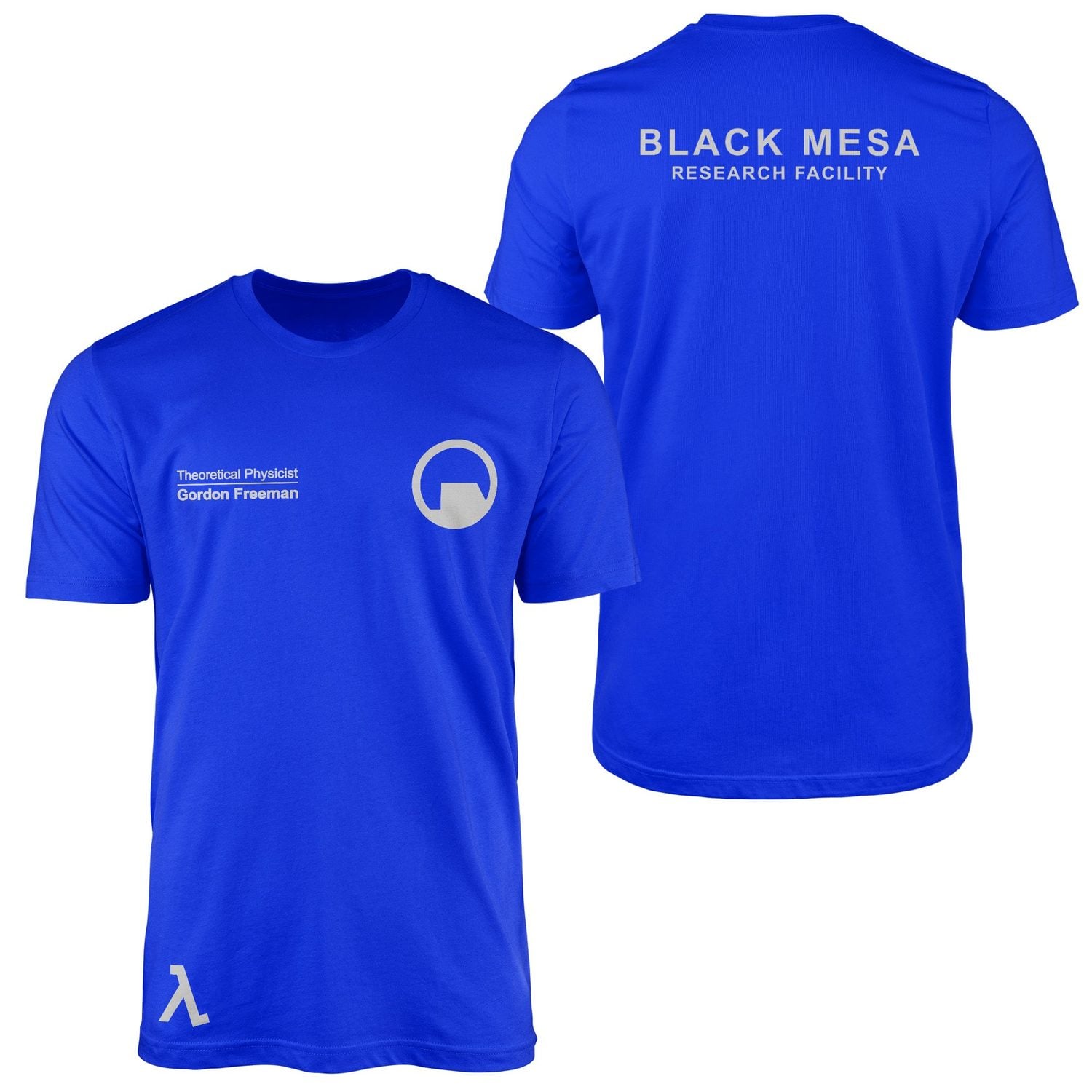 Gordon Freeman, Black Mesa Tişört L - Mavi