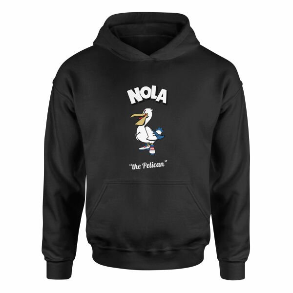 NOLA Cartoon Hoodie XL - Siyah