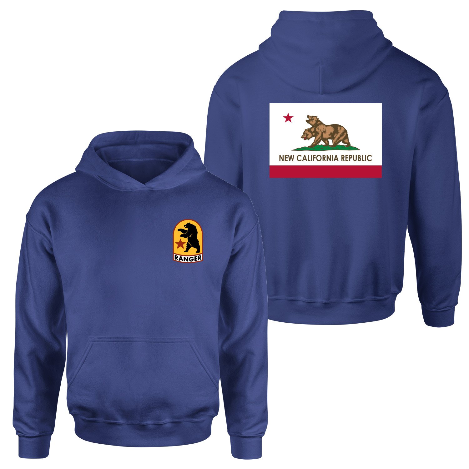 NCR Rangers Edition Hoodie XXL - İndigo Mavisi
