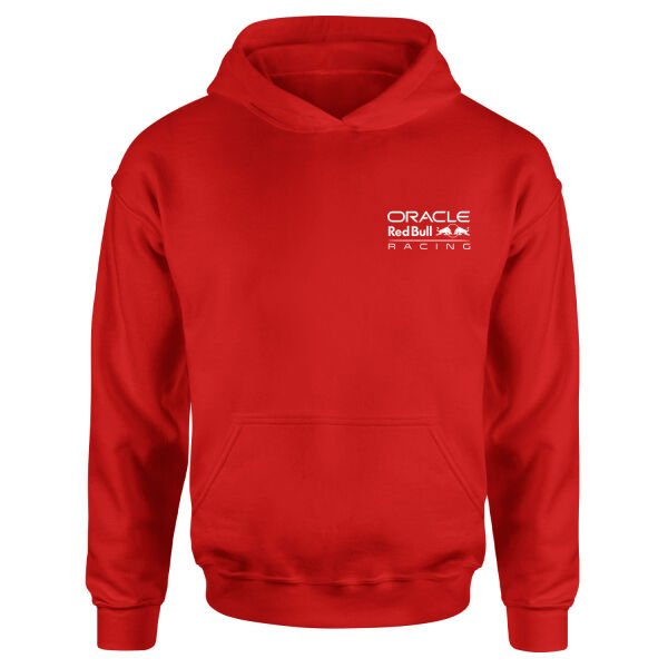 Oracle Red Bull Racing White Hoodie XXL - Kırmızı