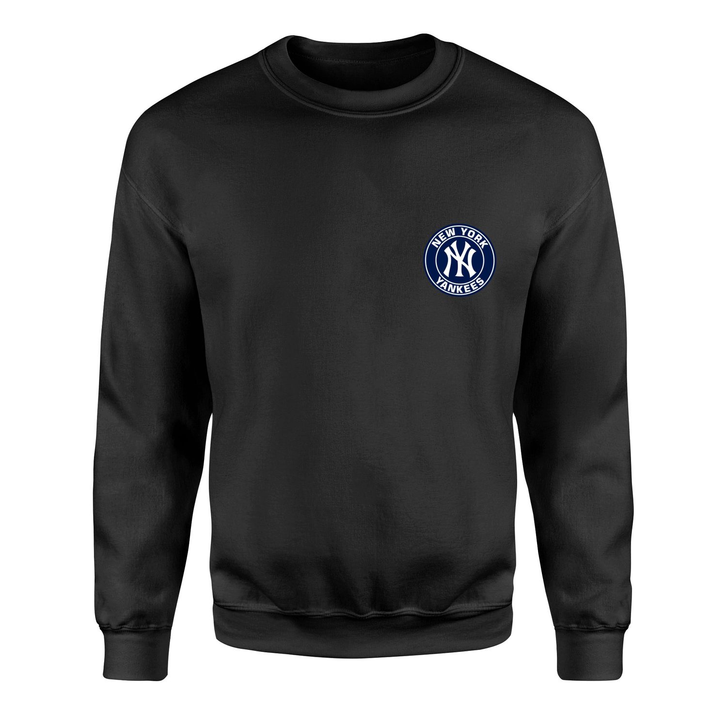 NY Yankees Badge Sweatshirt M - Siyah