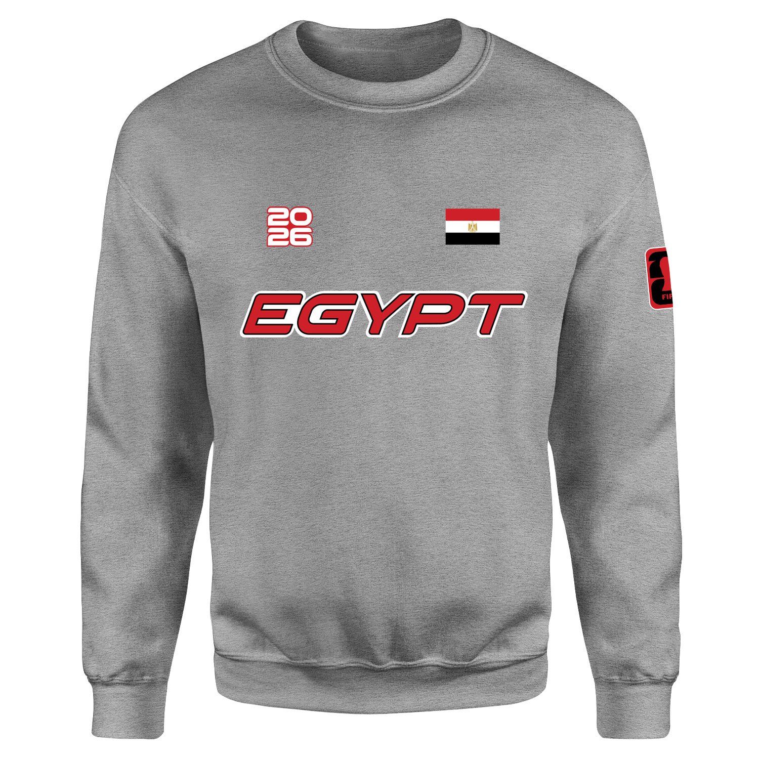 Mısır 2026 Sweatshirt L - Gri