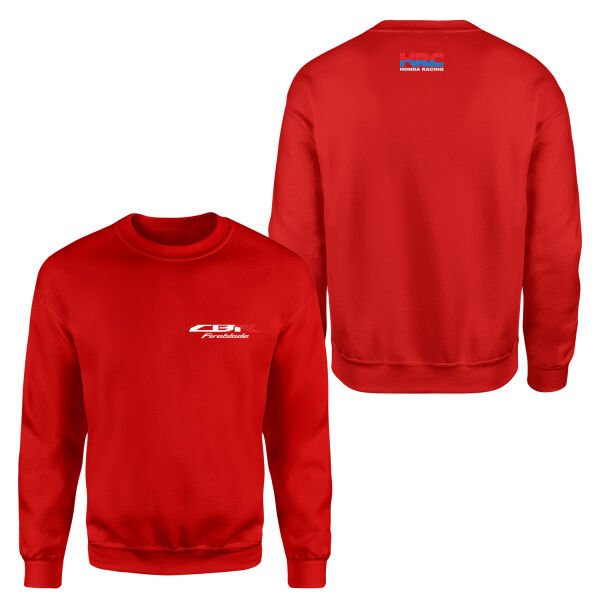 Honda CBRFB Sweatshirt S - Kırmızı