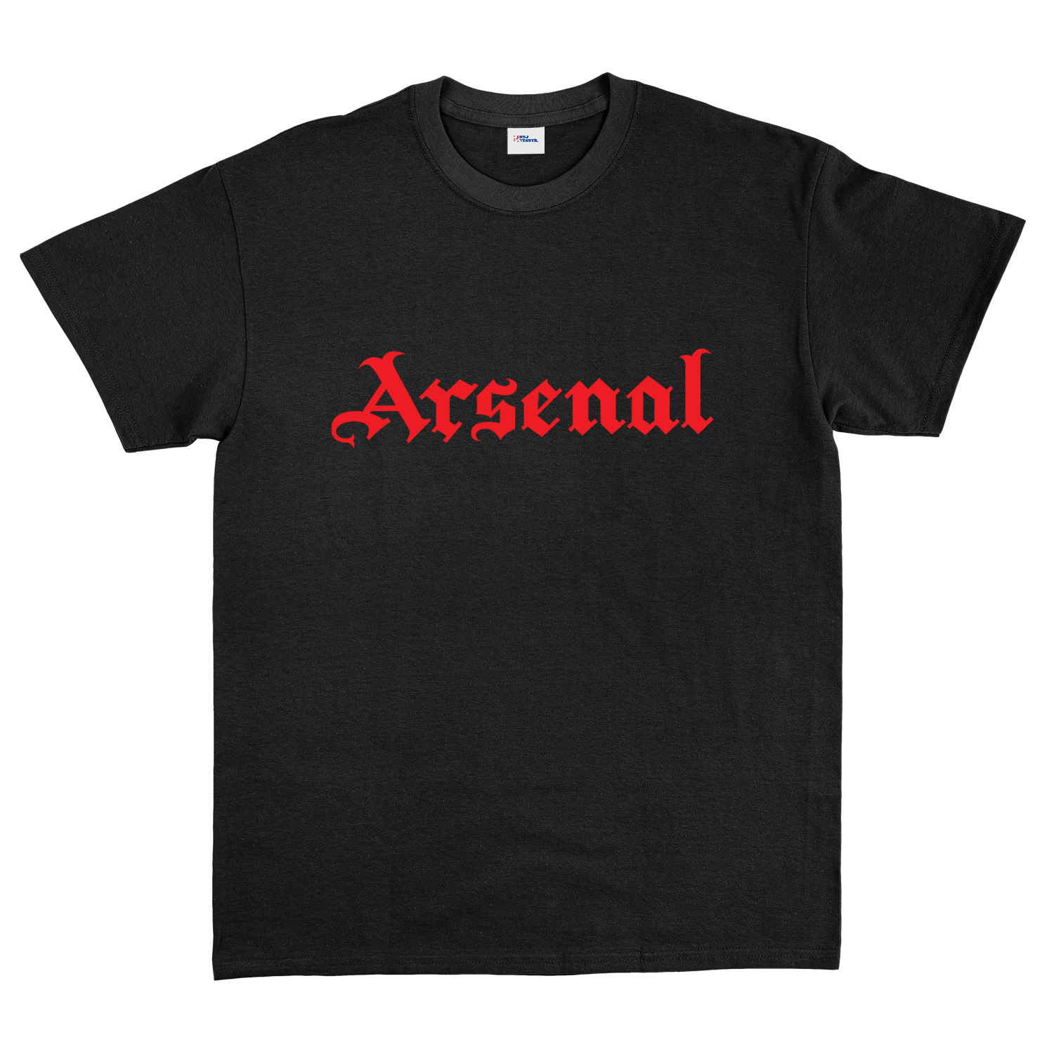 Arsenal Black Letters R Tişört XL - Siyah