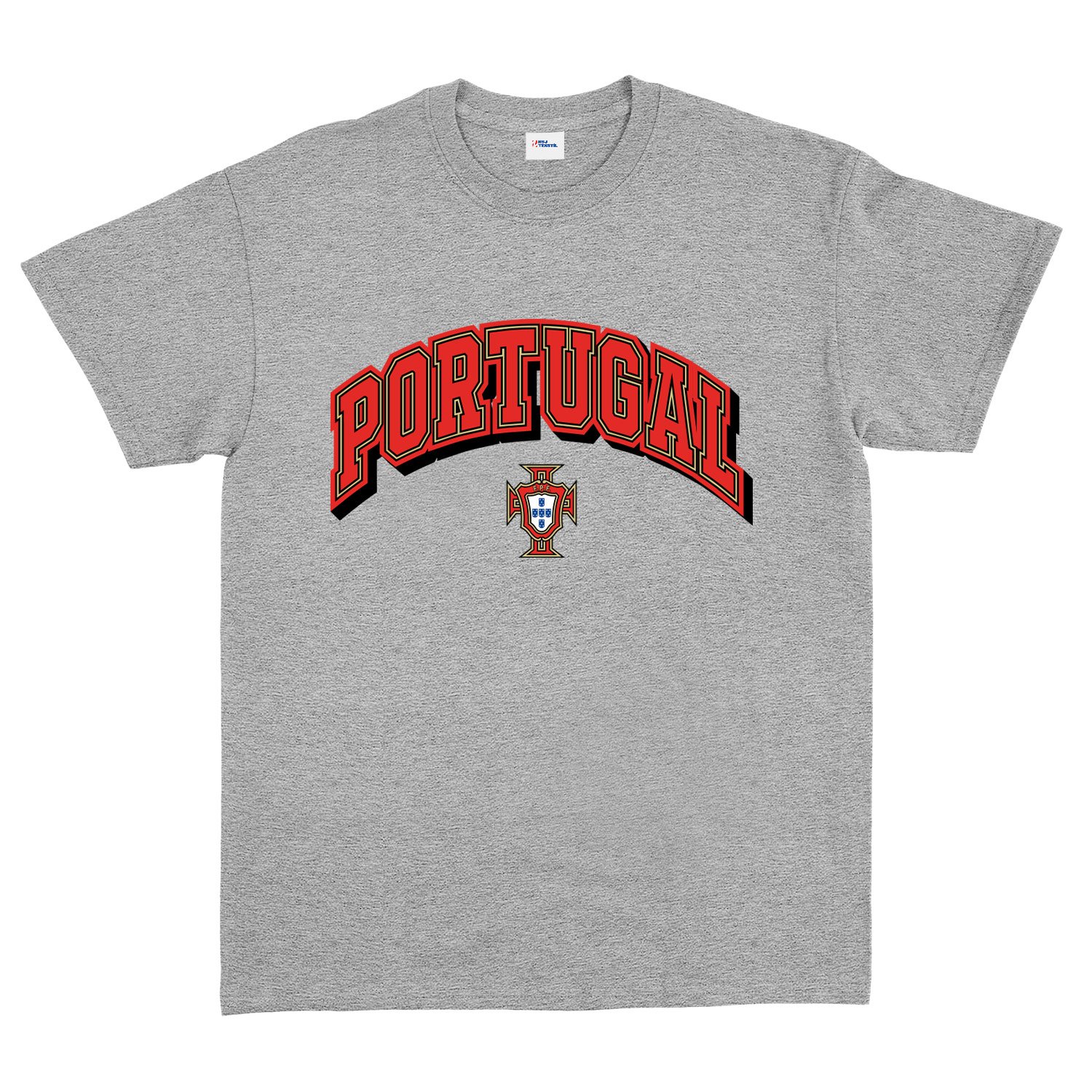 Portekiz 2026 Varsity Tişört XL - Gri