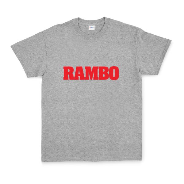RAMBO Tişört XL - Gri