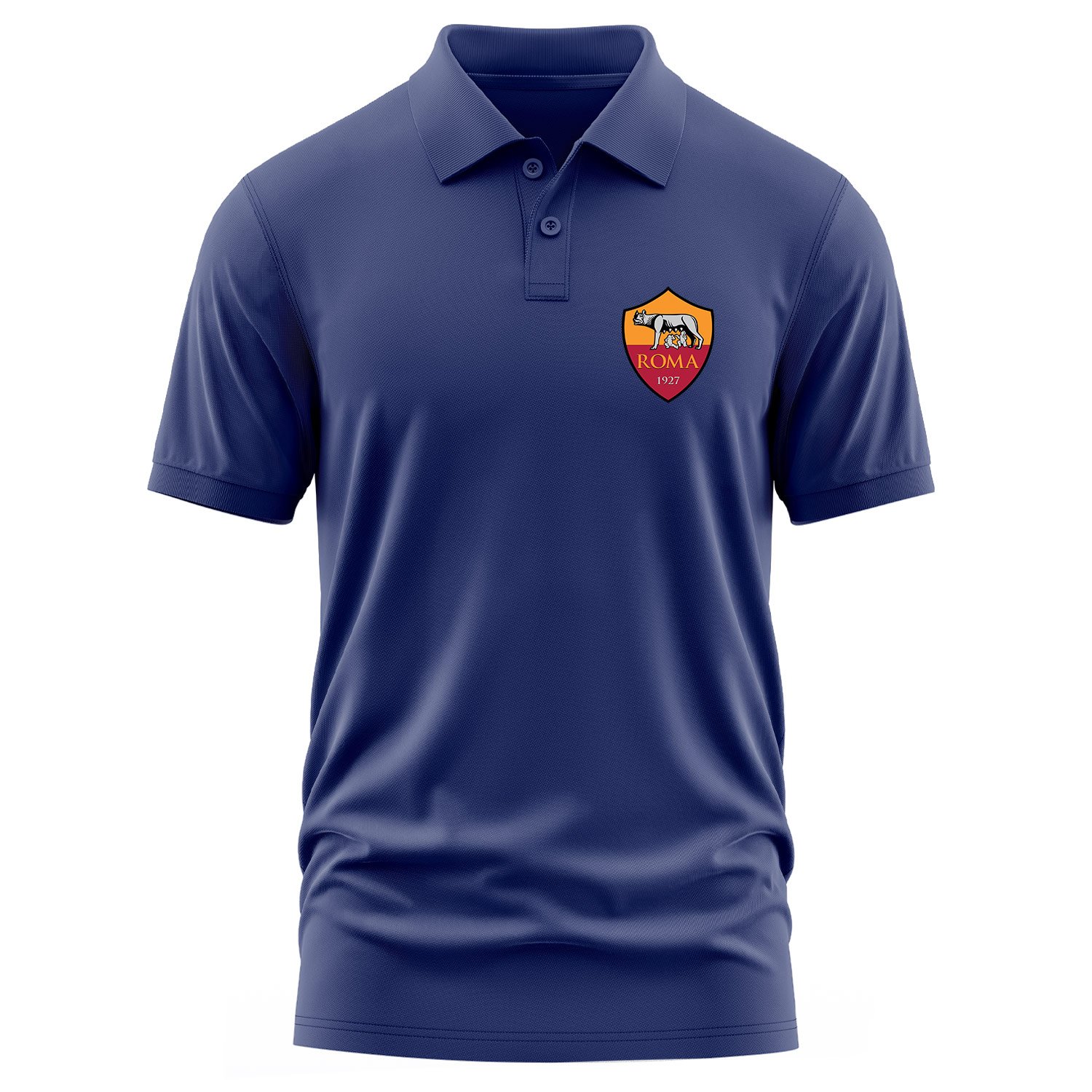 Roma Polo Tişört L - İndigo Mavisi