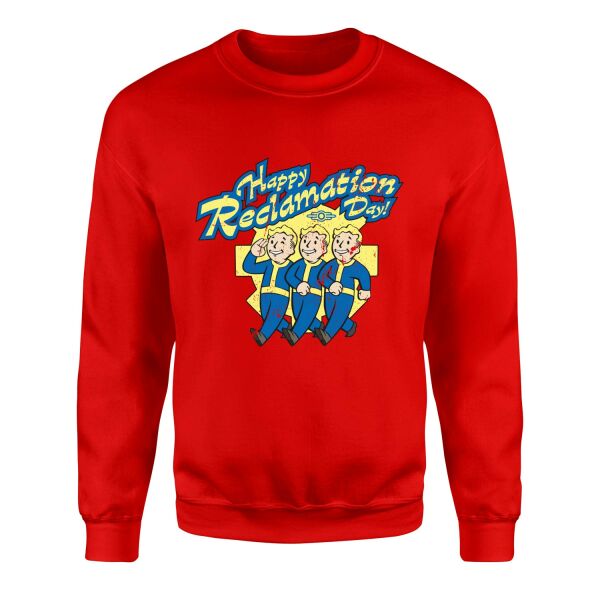 Happy Reclamation Day Sweatshirt XL - Kırmızı