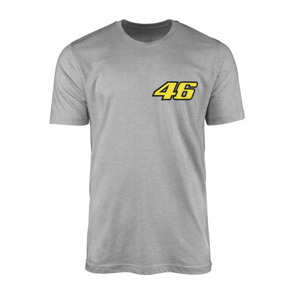 Rossi 46 Yellow Power Tişört XXL - Gri