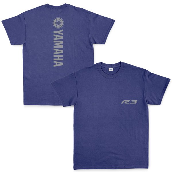 Yamaha R3 Graphic Tişört M - İndigo Mavisi