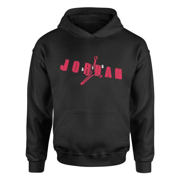 Air Jordan Wireframe Hoodie S - Siyah