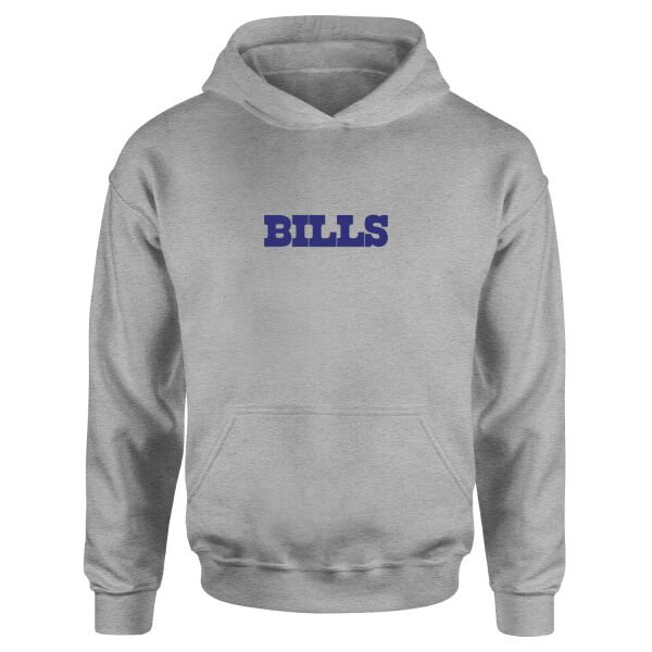 BUF BILLS Iconic Hoodie S - Gri