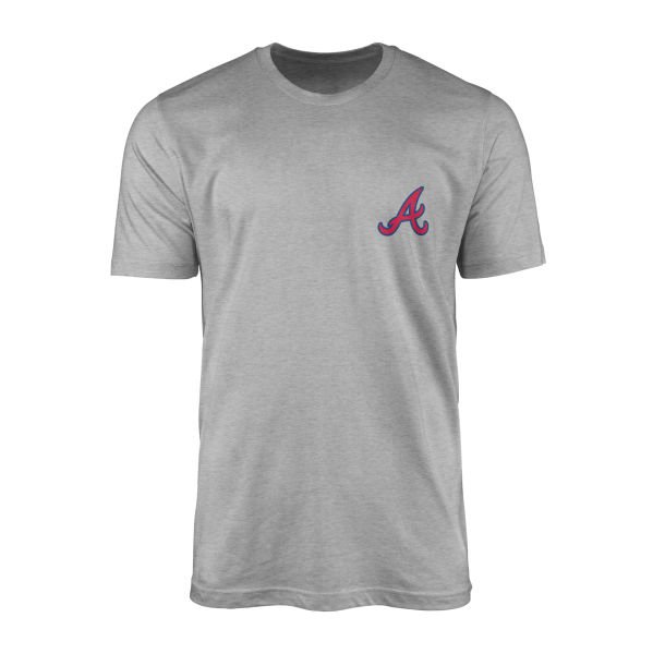 Atlanta Braves Tişört M - Gri