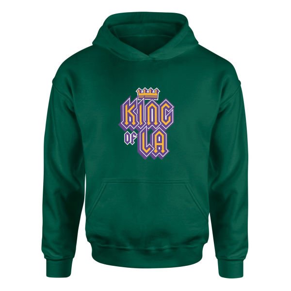 King of LA Hoodie M - Nefti Yeşili