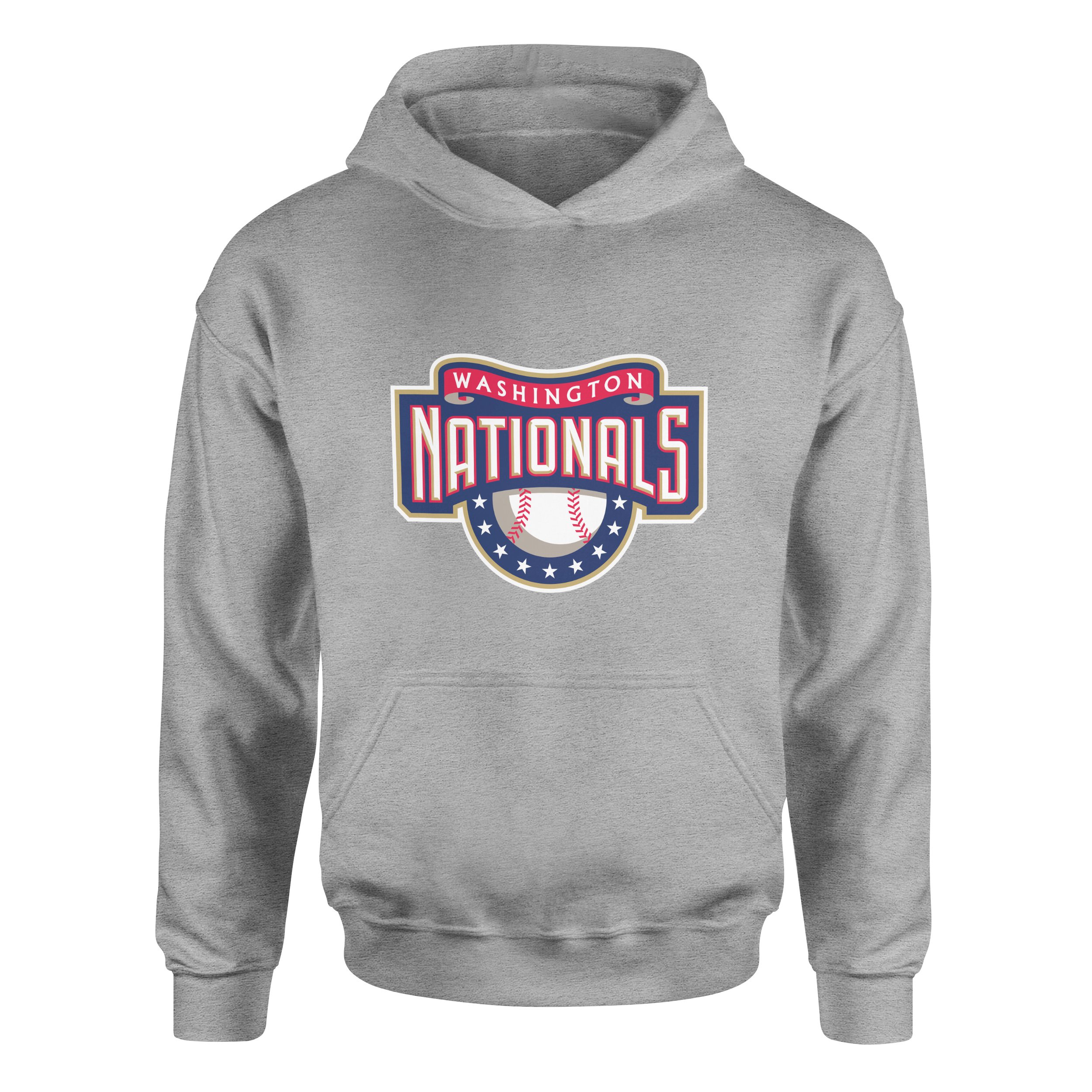 Washington NATIONALS Retro Hoodie XL - Gri