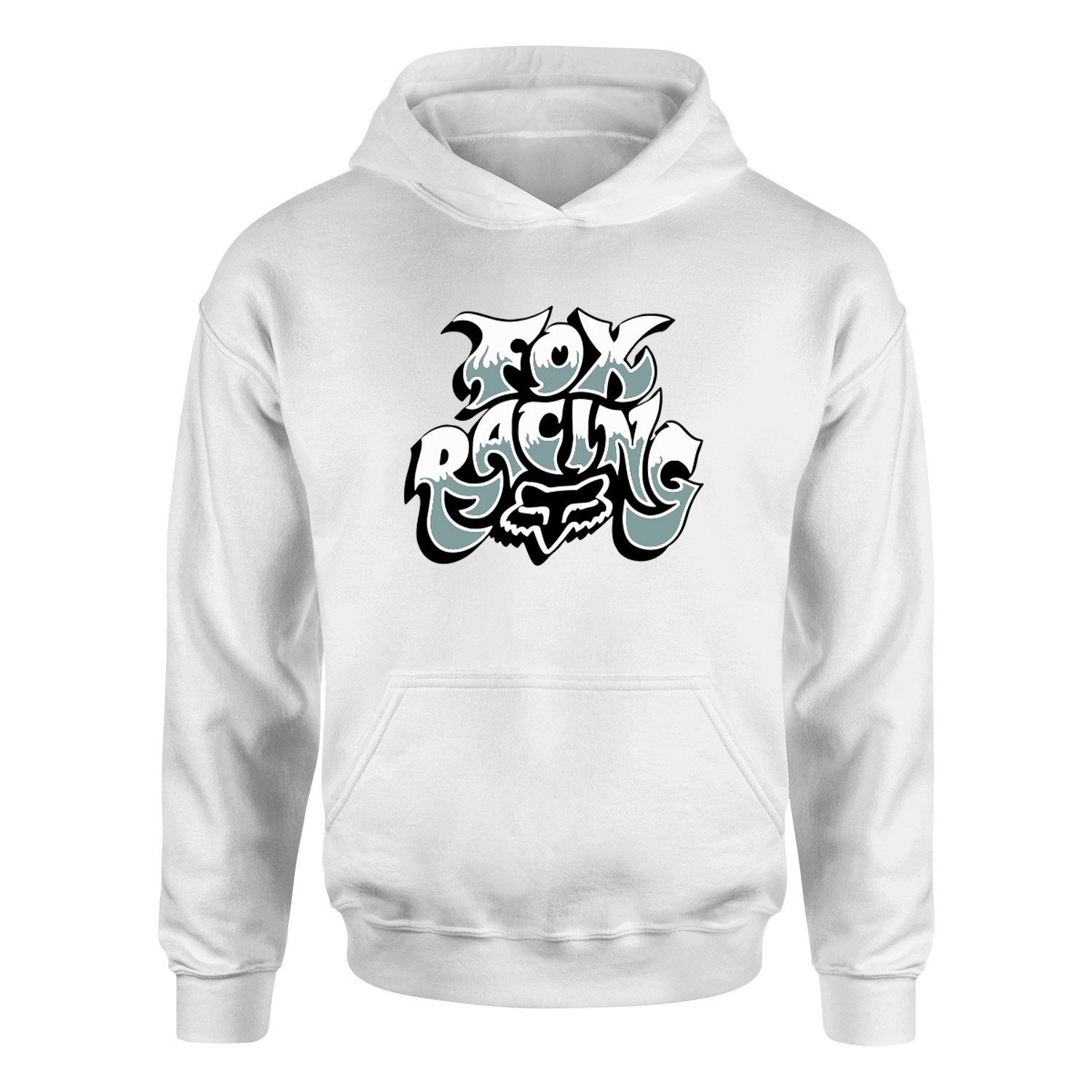 Fox Racing Hoodie XL - Beyaz