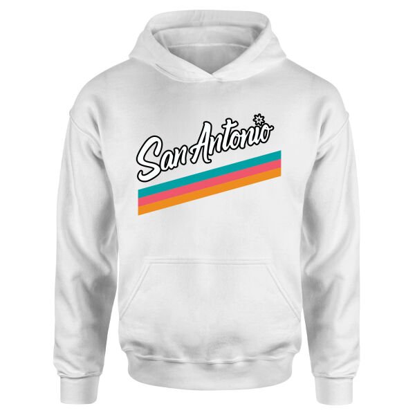 San Antonio City ED Hoodie L - Beyaz