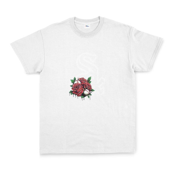 Chicago White Sox Roses Tişört M - Beyaz