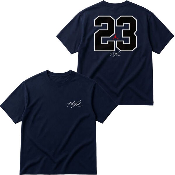 Air Jordan Flight Mode Oversize Tişört L - İndigo Mavisi