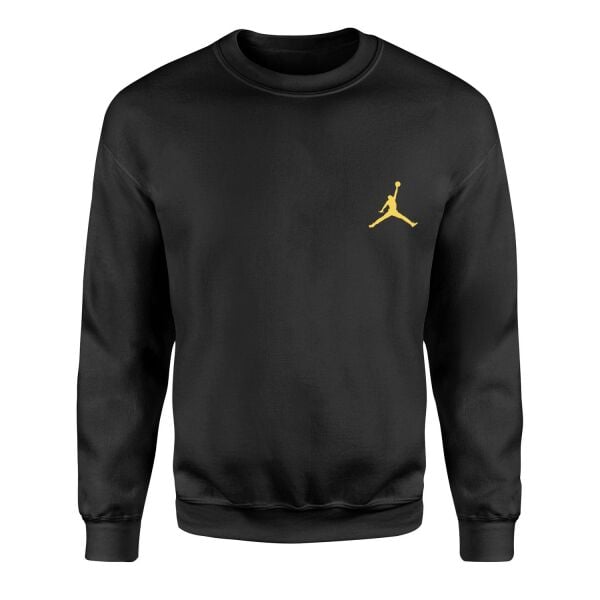 Air Jordan Gold Stroked Sweatshirt M - Siyah | OUTLET