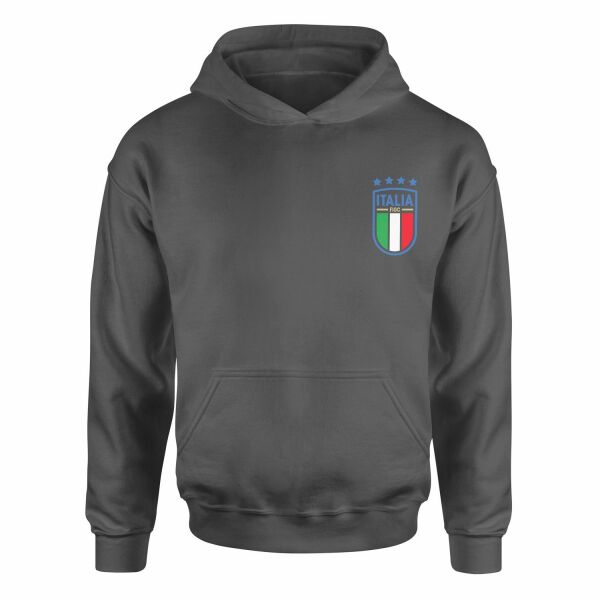 Italia Azzurri Hoodie S - Füme