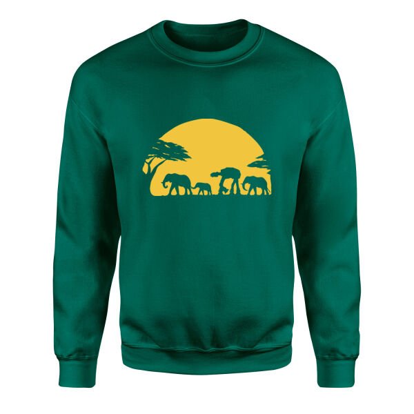 AT In the Jungle Sweatshirt L - Nefti Yeşili