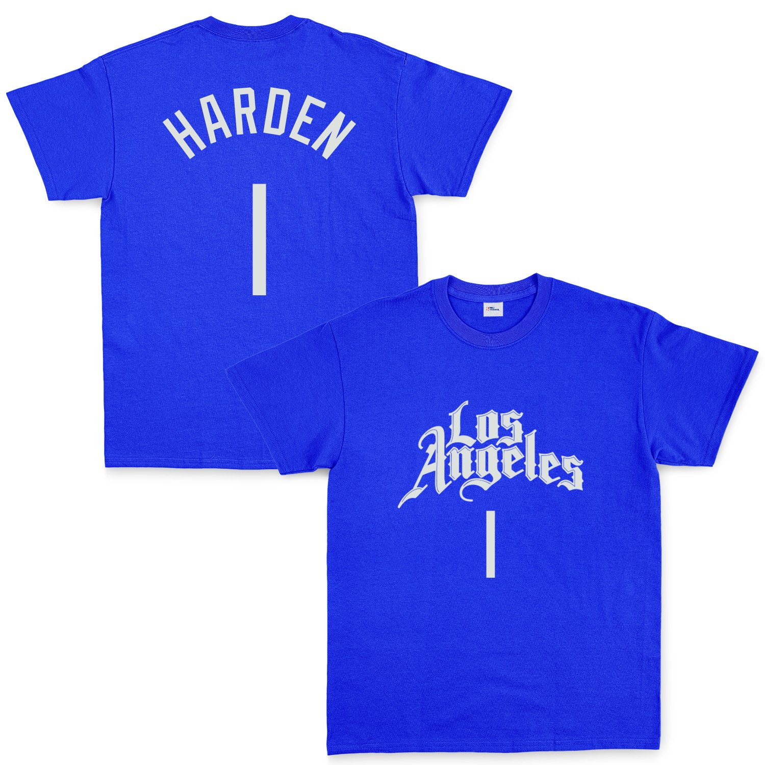 James Harden 1 Los Angeles Jersey Tişört XL - Mavi