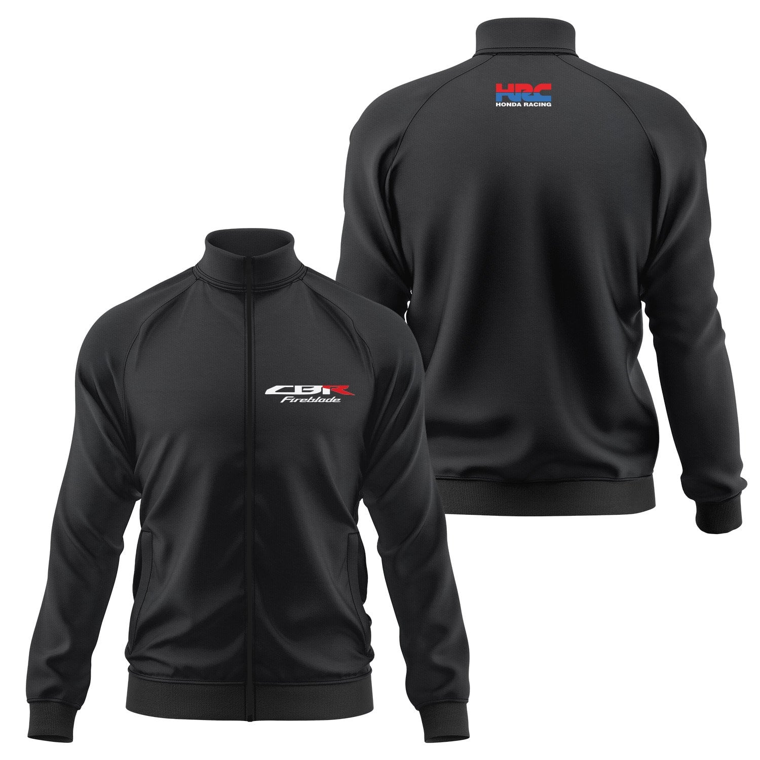 Honda CBRFB Fermuarlı Sweatshirt M - Siyah