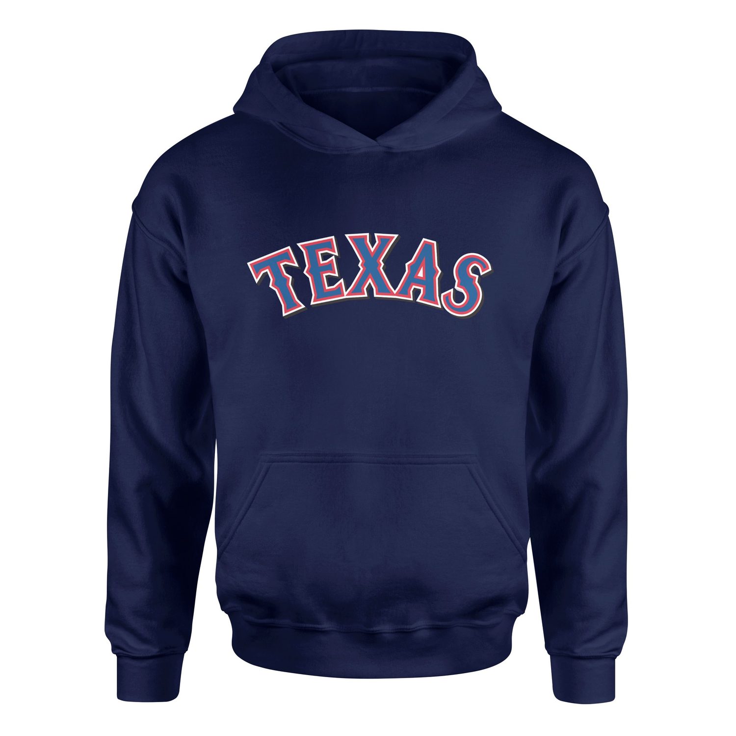Texas Rangers Arch Hoodie S - İndigo Mavisi