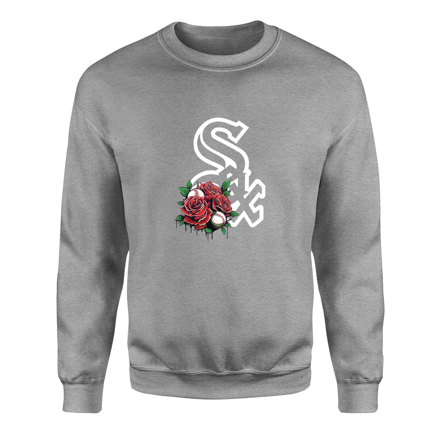 Chicago White Sox Roses Sweatshirt XXL - Gri